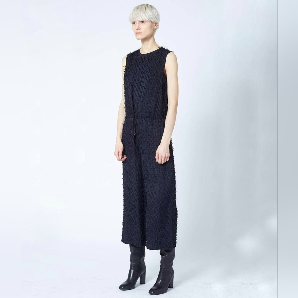 Christian Wijnants Oani Fringe Detail Crop Jumpsuit - Picture 2 of 11